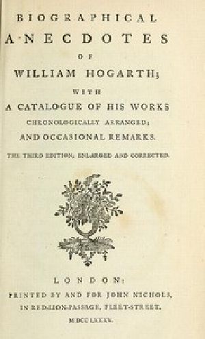 [Gutenberg 52862] • Biographical Anecdotes of William Hogarth, With a Catalogue of His Works